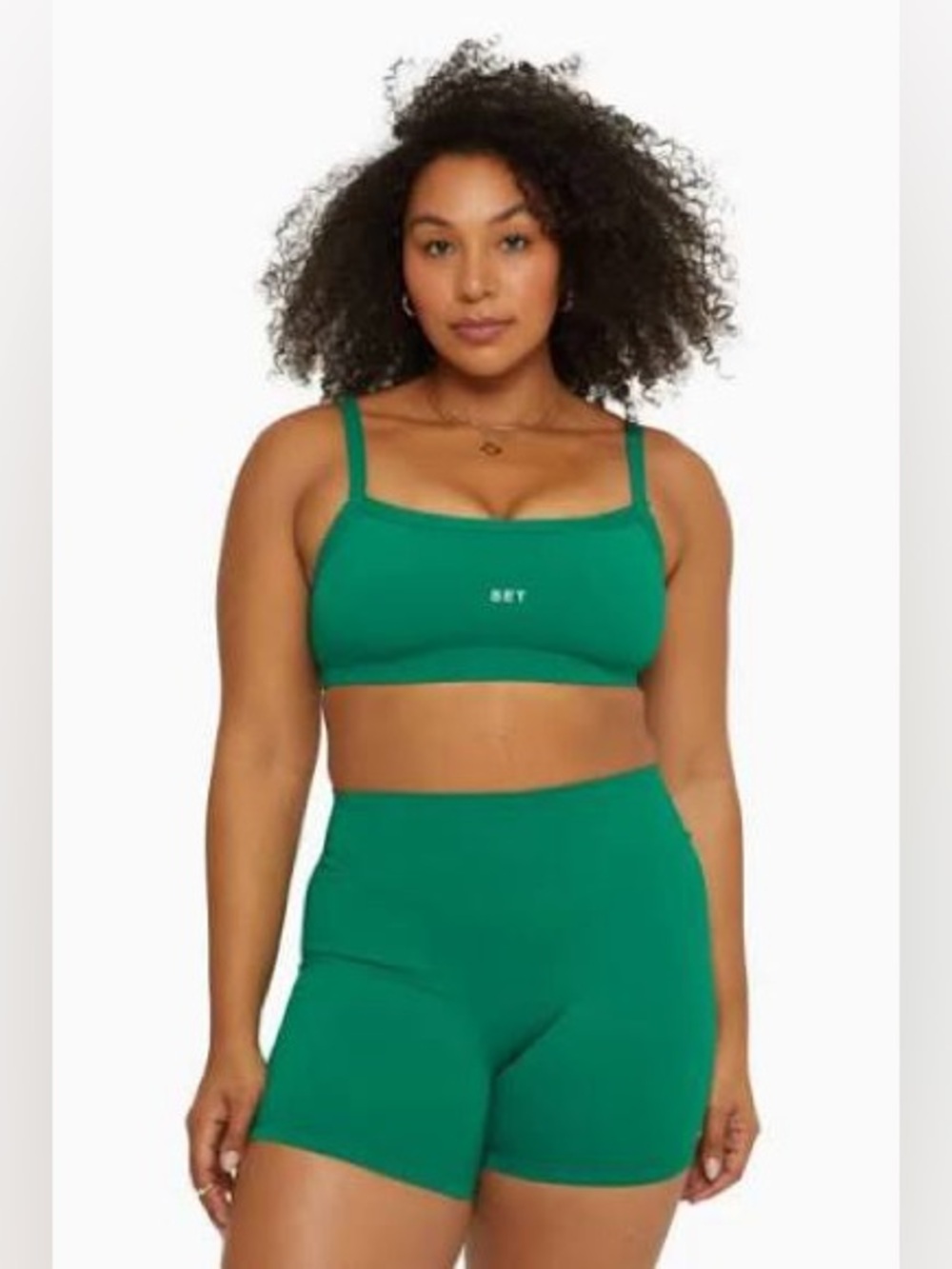 Set Active Green Sportbody Set